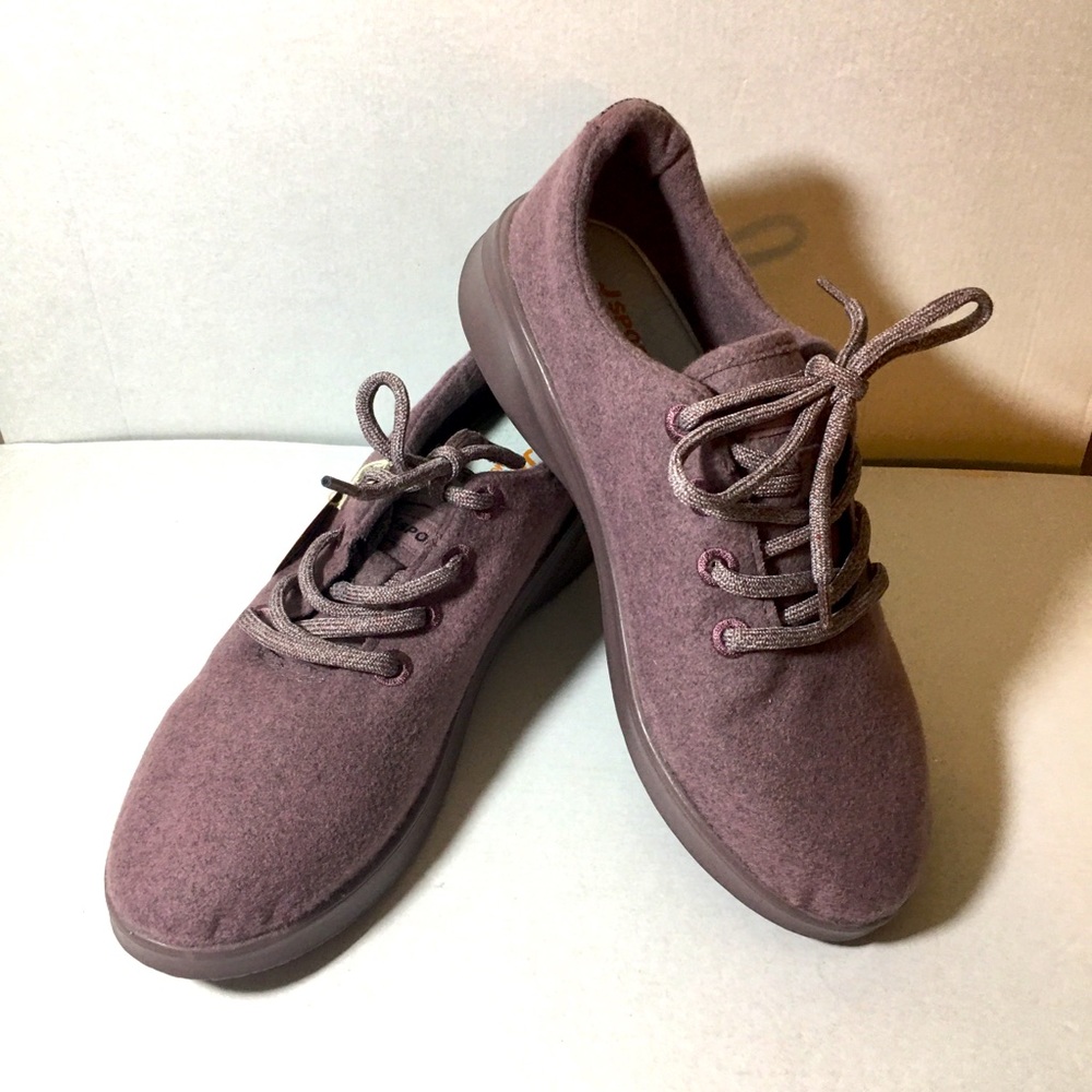 J SPORT BY JAMBU MEMORY FOAM CRANE WOOL LACE UP (lavender) NEW